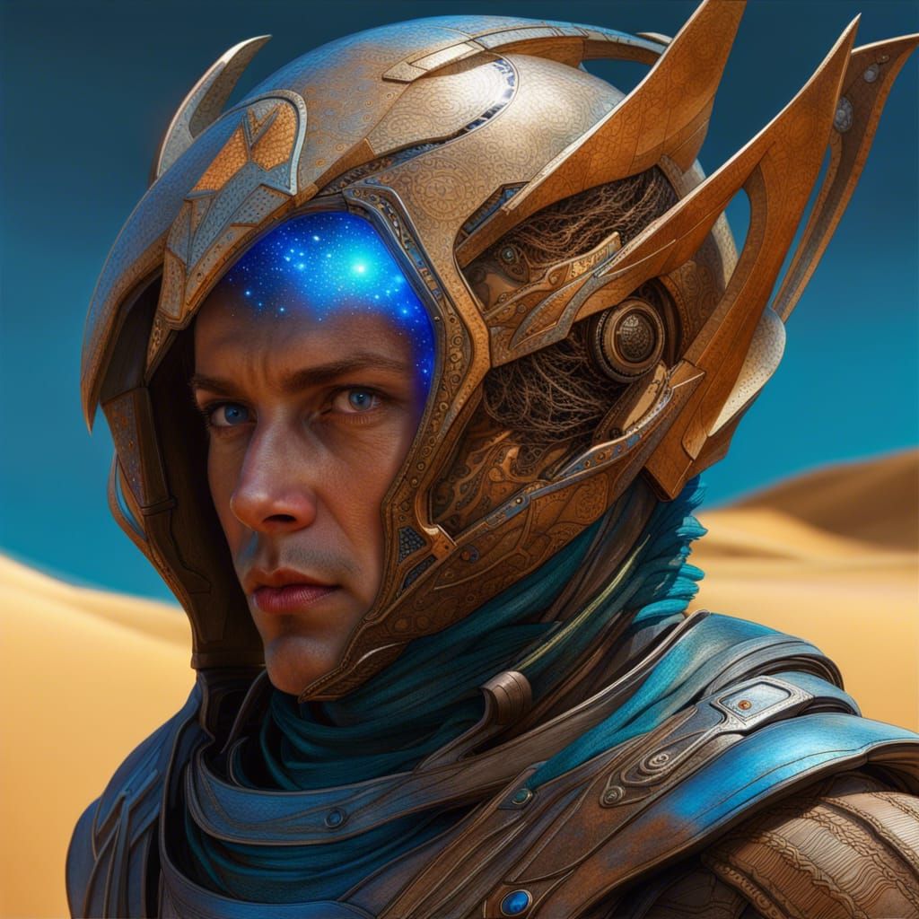 Duke Leto Atreides in Detailed Stillsuit Portrait