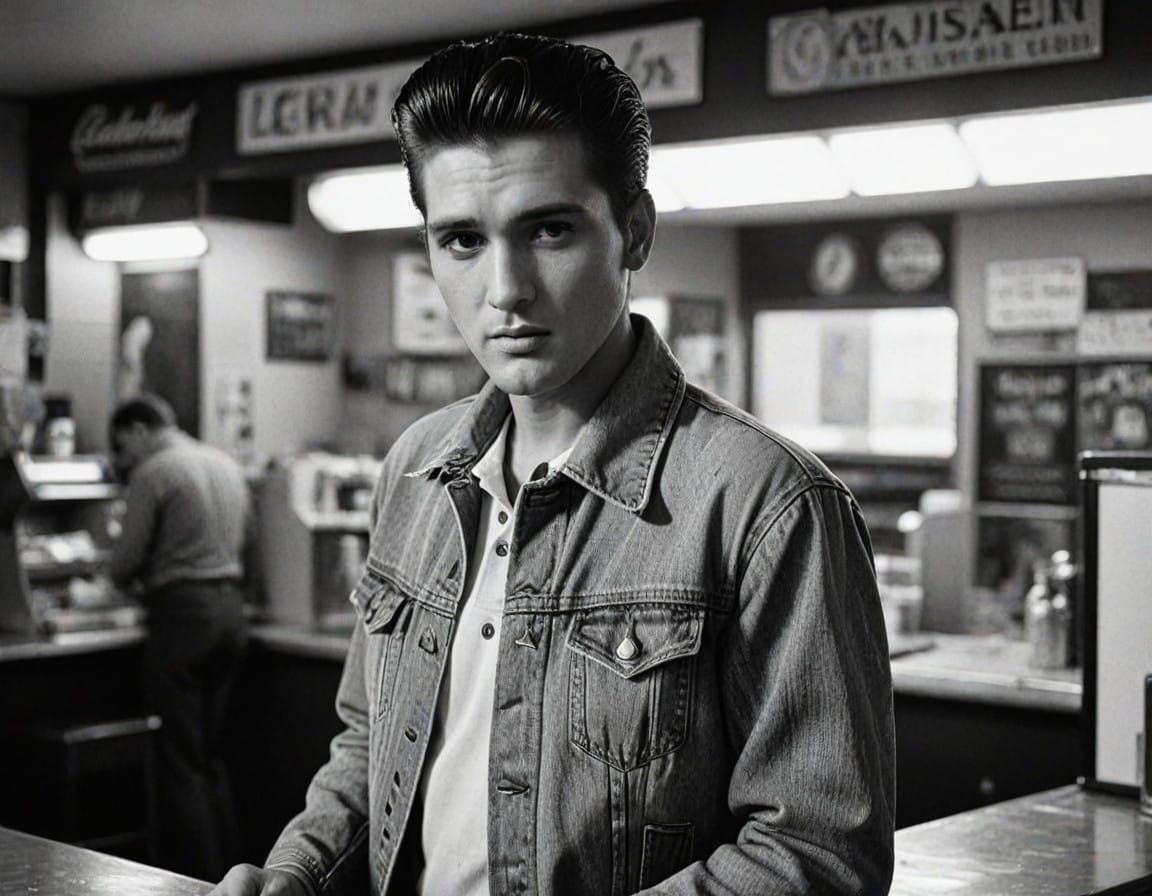 Elvis lookalike
