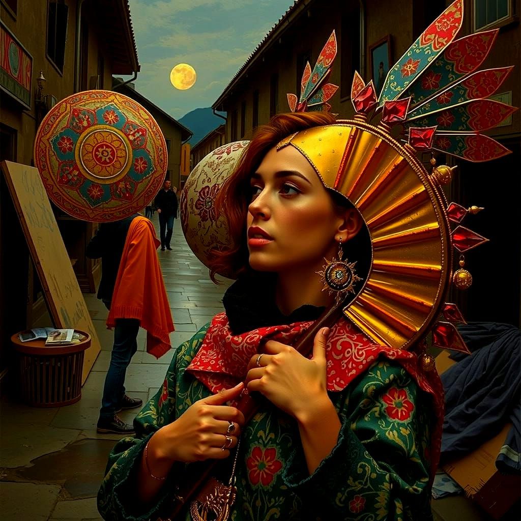 AI-Generated Masterpiece of Artistic Craftsmanship and Beaut...