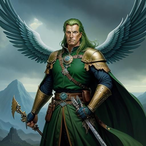 Ineluki Storm King Guarding Green Angel Tower