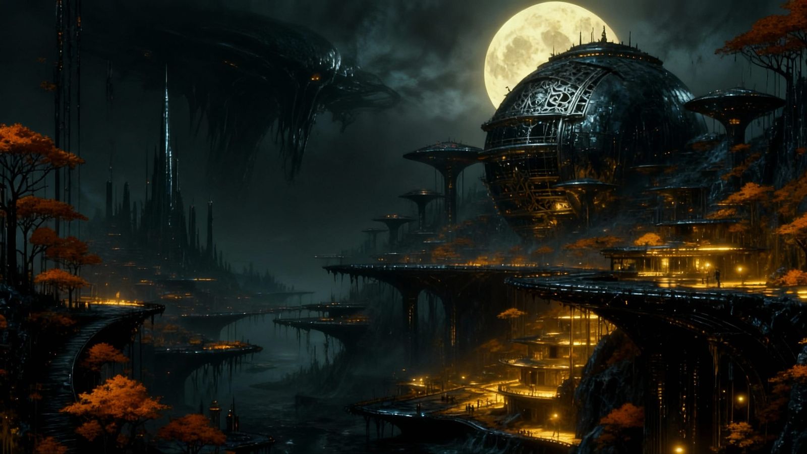 The Evil Alien Cityscape