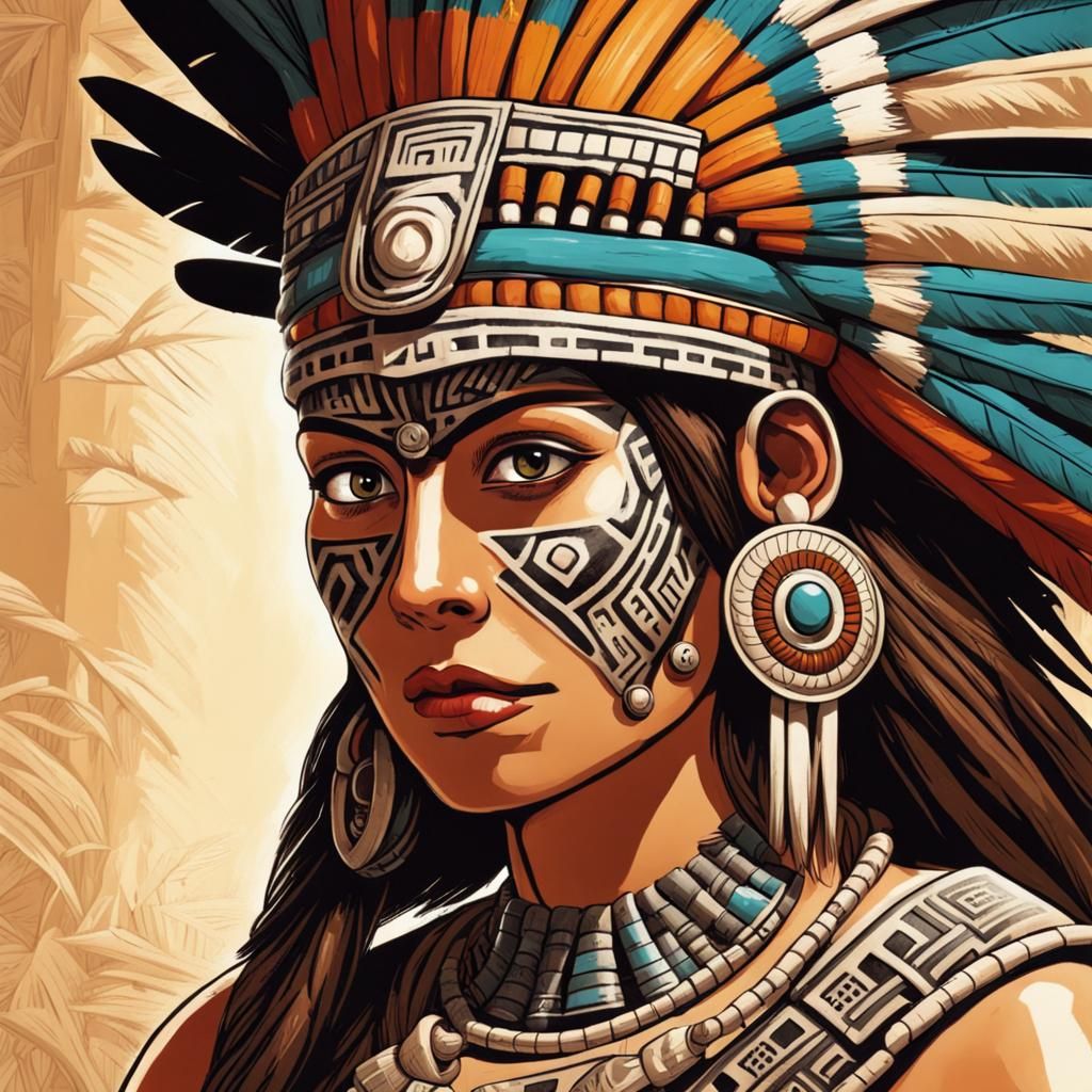 Aztec Spy in Enlightenment Era: Detailed Image