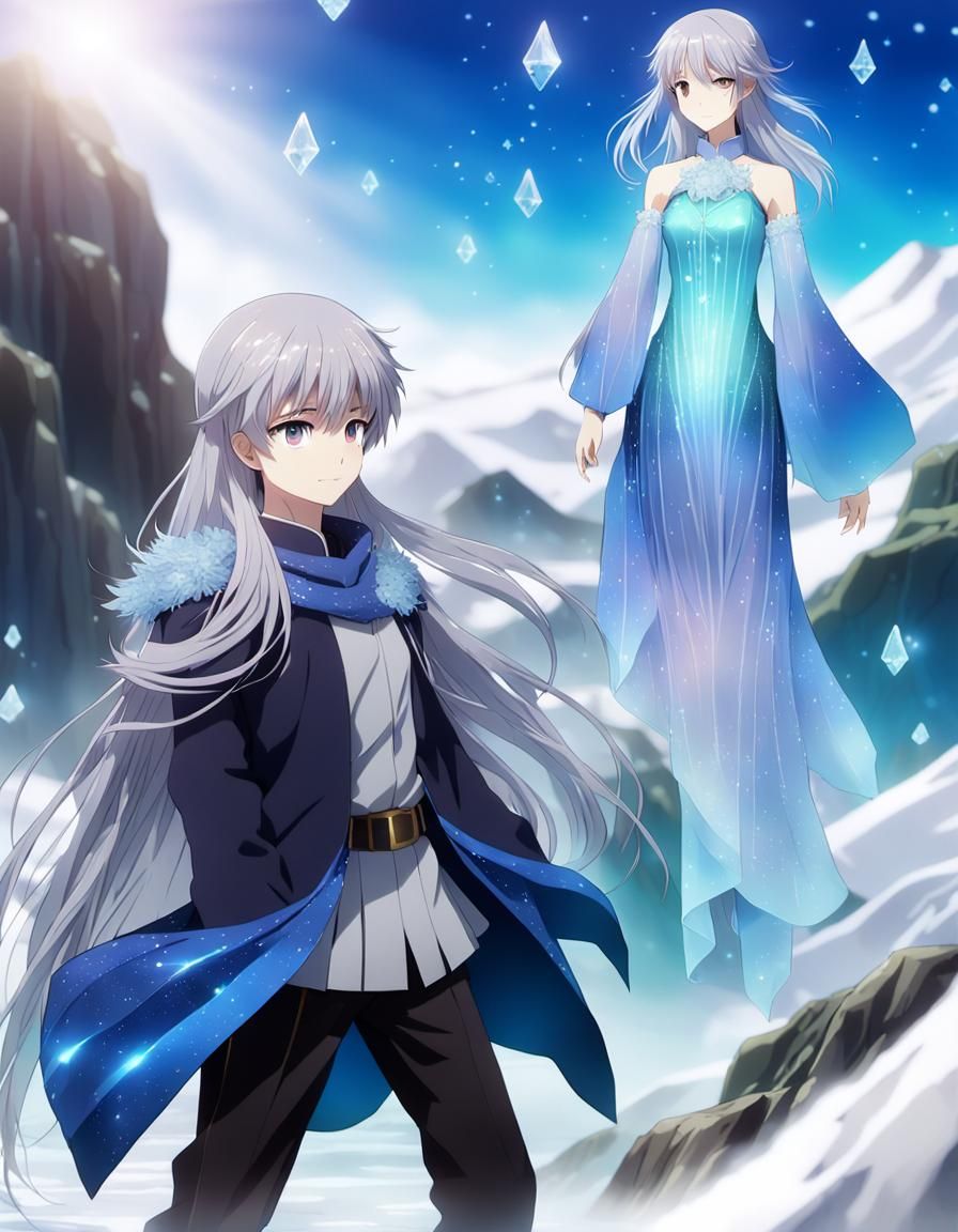 Ethereal Goddess of the Icy Mist