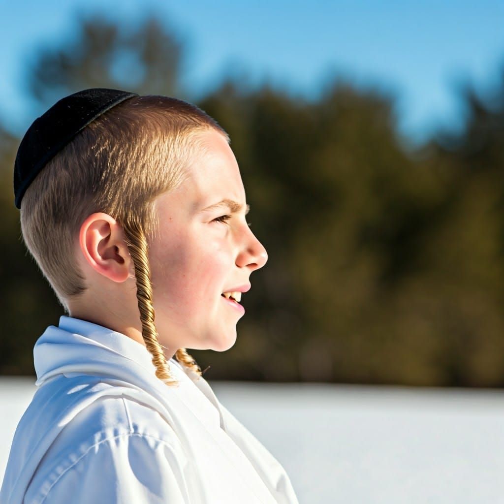 Ultra-Orthodox Jewish Youth Finds Spiritual Inspiration in W...