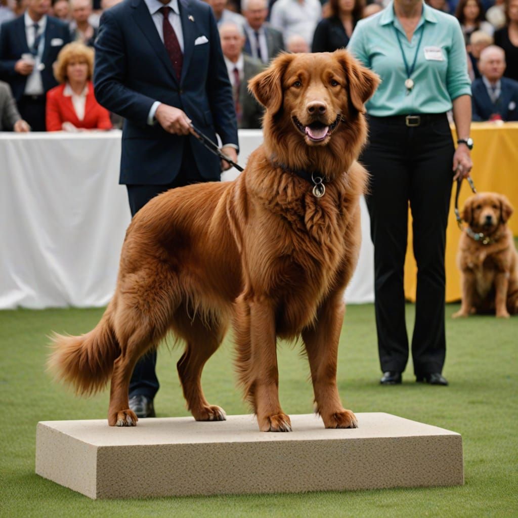 Nova Scotia Duck Toller Dog Show Champion
