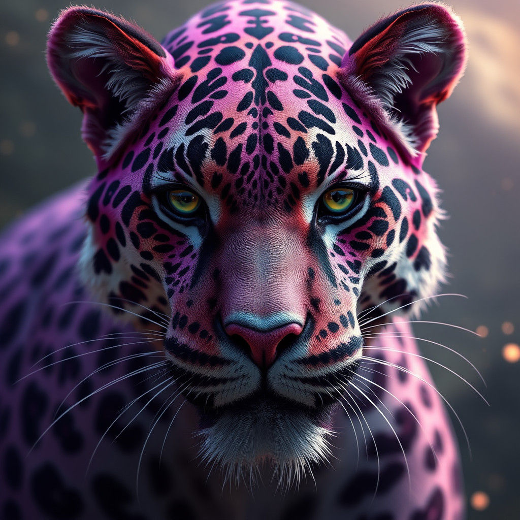 Vibrant Fantasy Portrait in Deep, Rich Colors