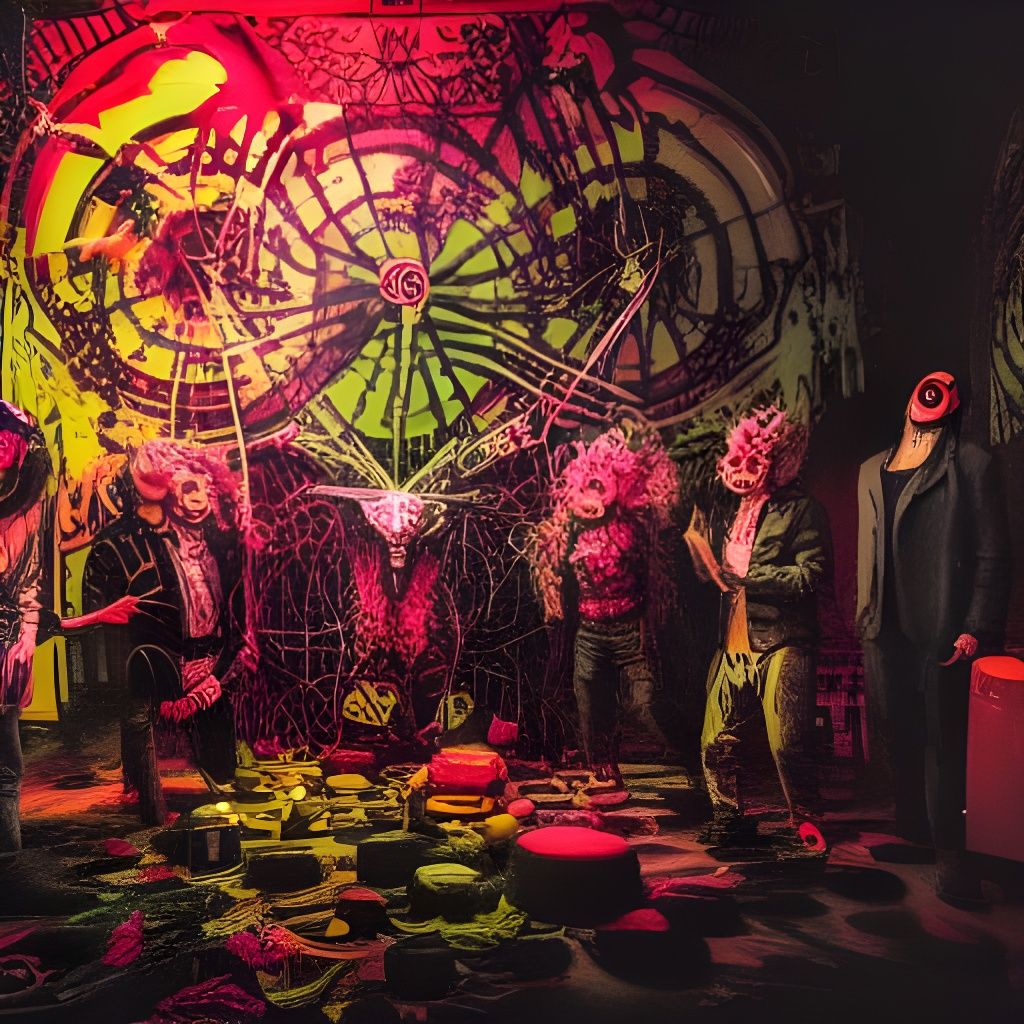 Joyful Spooky Art Inspired by Leydenfrost