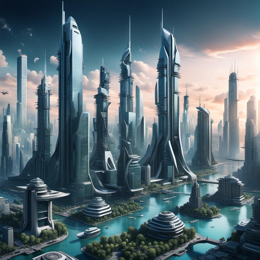 Futuristic city