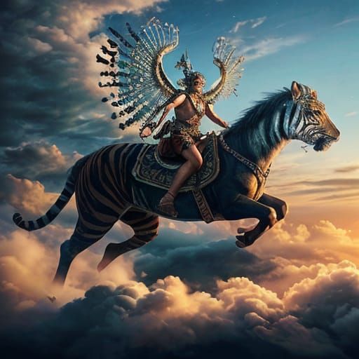 Barongan Dance: Peacock vs Tiger on Cloud Stage