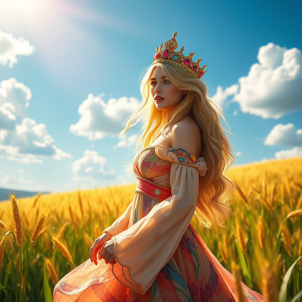 Goddess in a Golden Field: Fantasy Realism