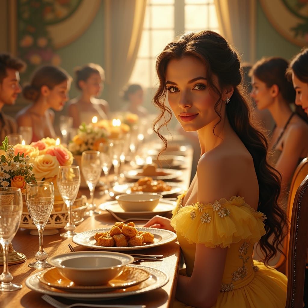 Princess Belle's Enchanted Renaissance Feast