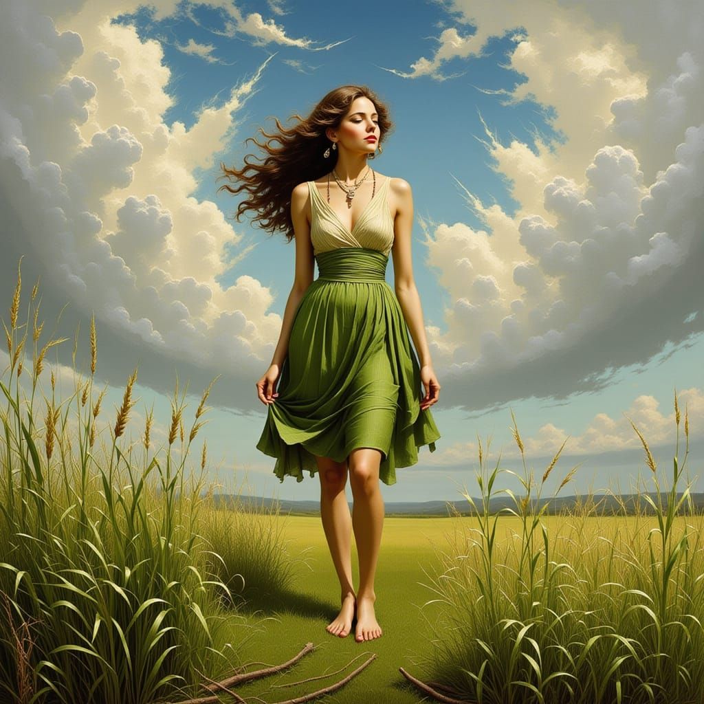 Barefoot in the Grass