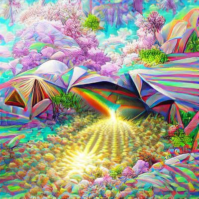 Psychedelic Trance Dreamscape: Abstract Energy