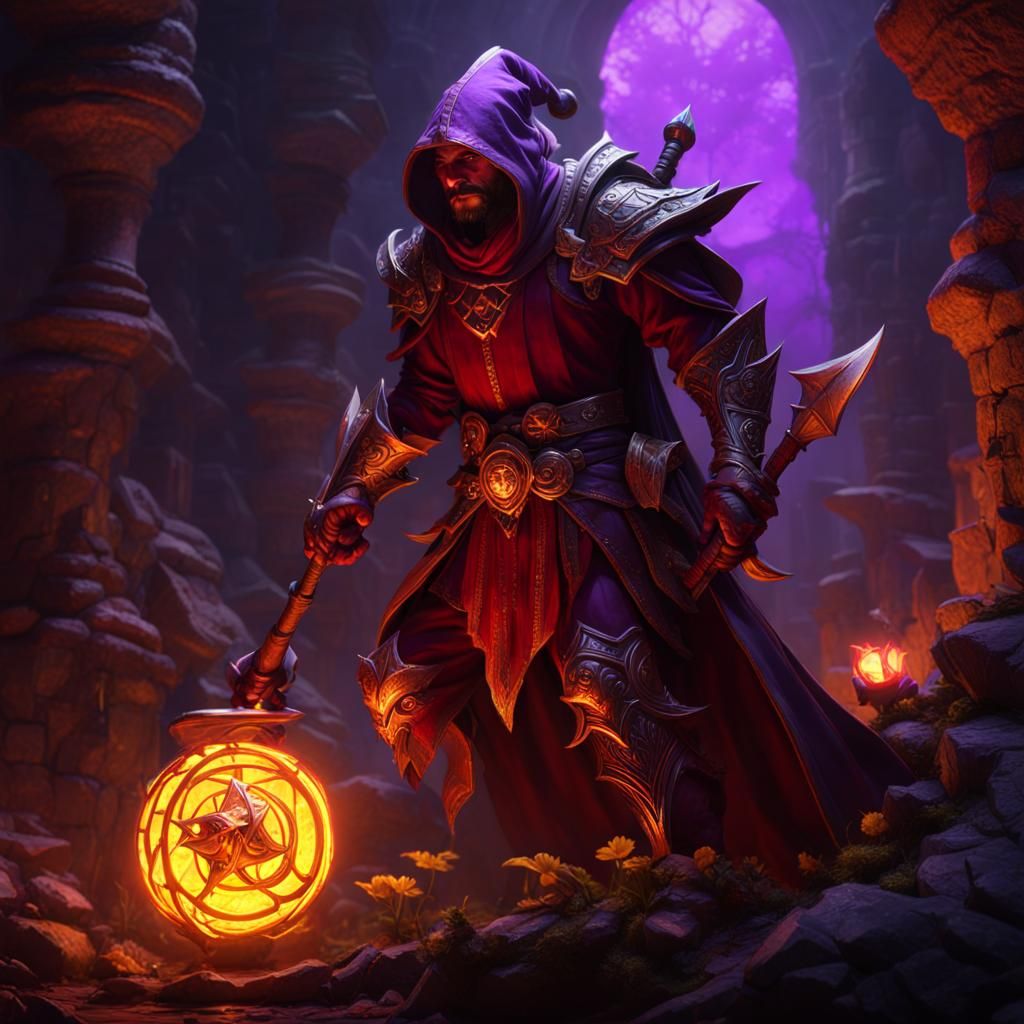 Detailed Hobgoblin in Dark Fantasy Style