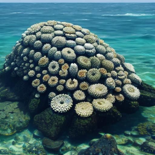 Detailed Image of Barnacles on a Surface