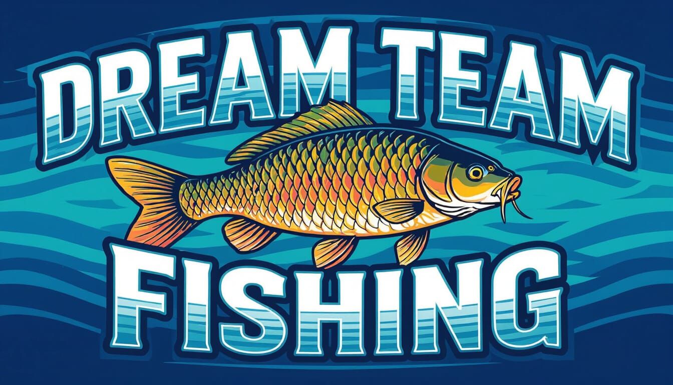 Crucian Carp Fishing Competition Flag: Dream Team