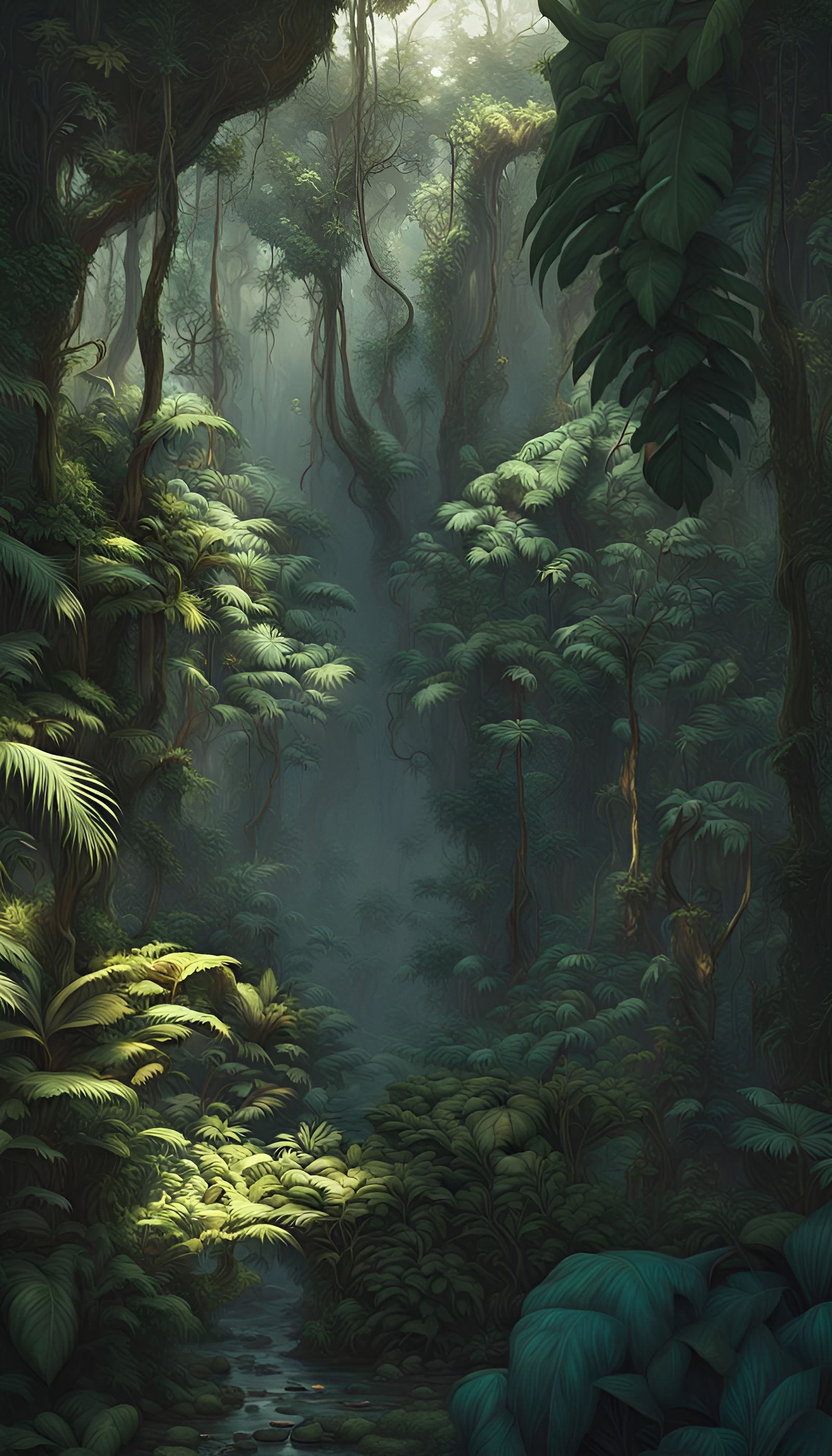 Original Dense Jungle Hyperreal