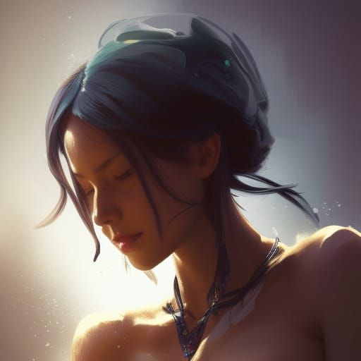 Hyperdetailed Portrait in Dynamic Lighting