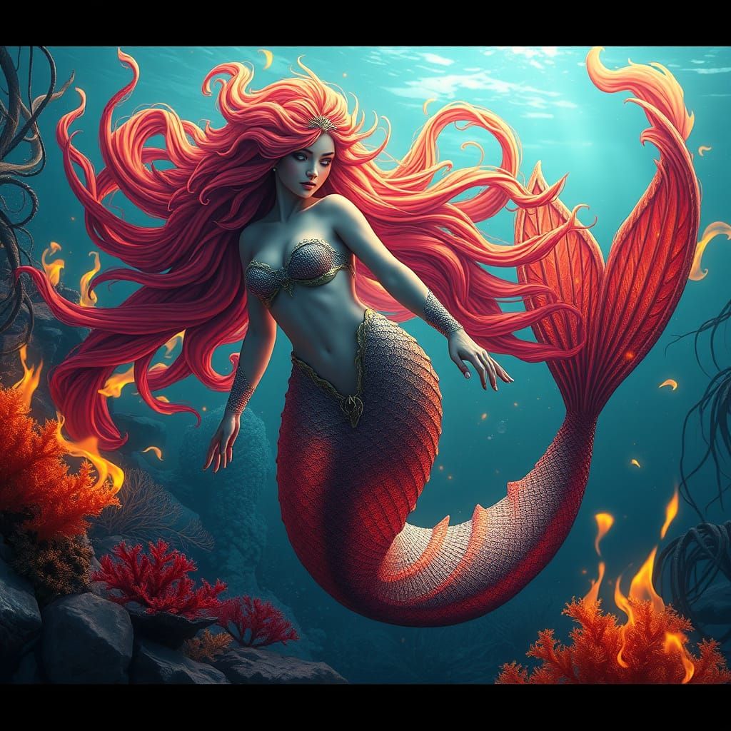 The Fiery Mermaid of the Ocean
https://www.bing.com/images/c...
