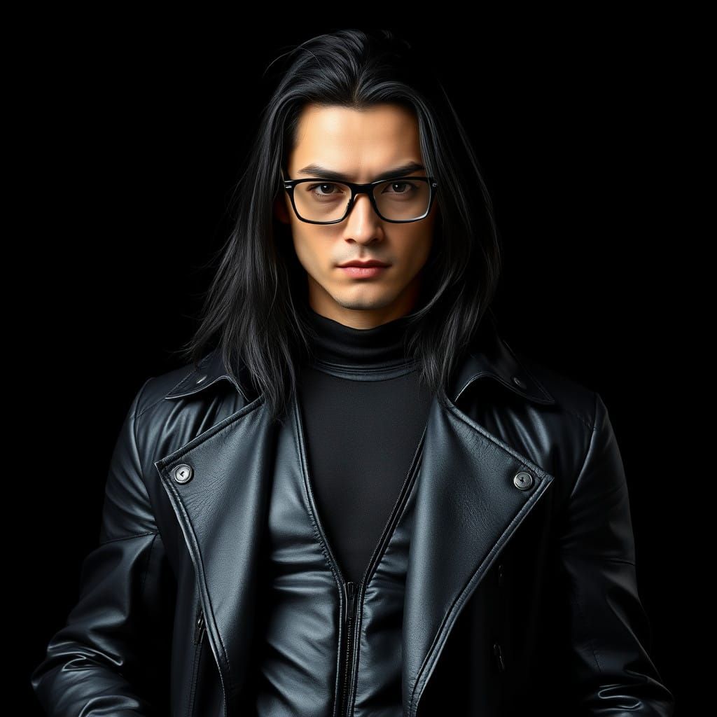 Sleek Fantasy Hero Steps Out of Darkness