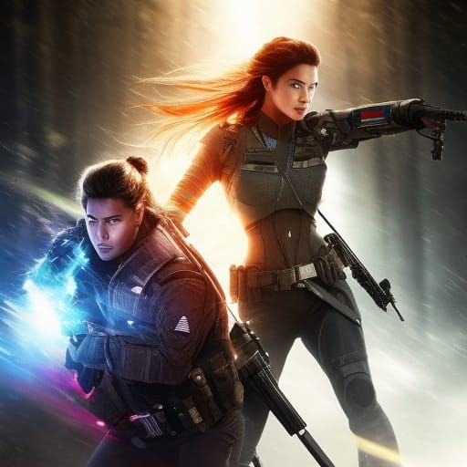 Love is a Battlefield: Dynamic Digital Portrait