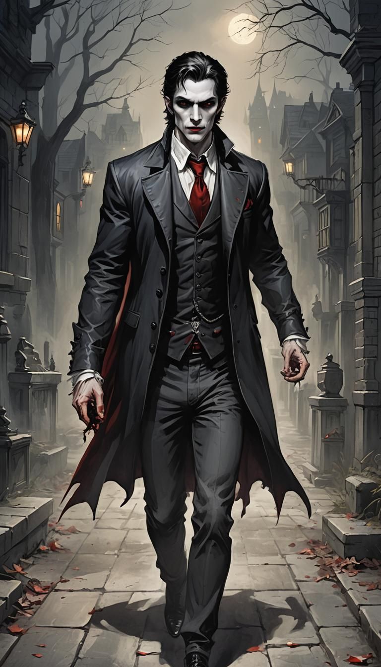 Man Secretly Follows Handsome Vampire in Final Scene