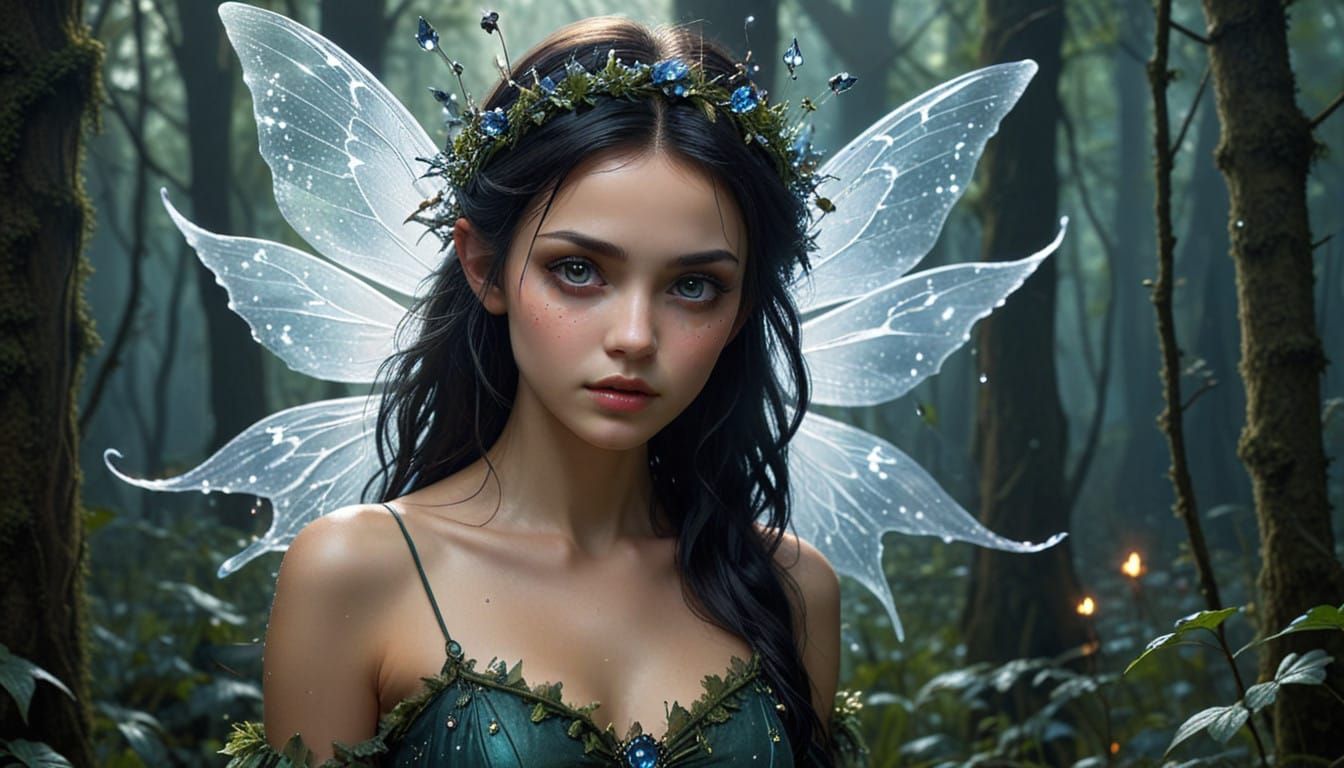 Ethereal Nightmare in Vibrant Colors