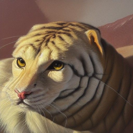 Friends in Oil Painting Style