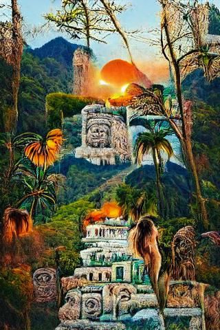 Post-Apocalyptic Wonderland: A Cinematic Fantasy Landscape