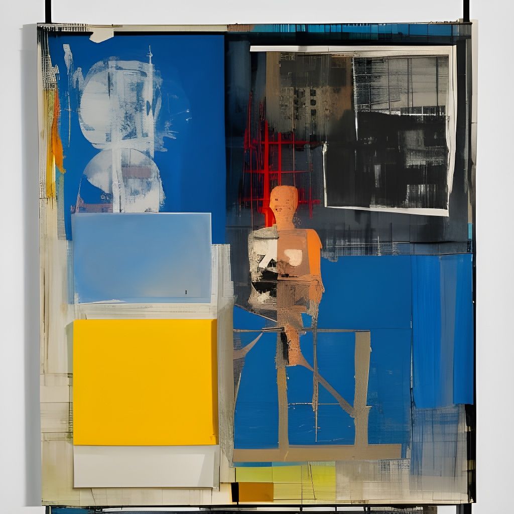 Abstract Wanderer Above a Sea of Fog