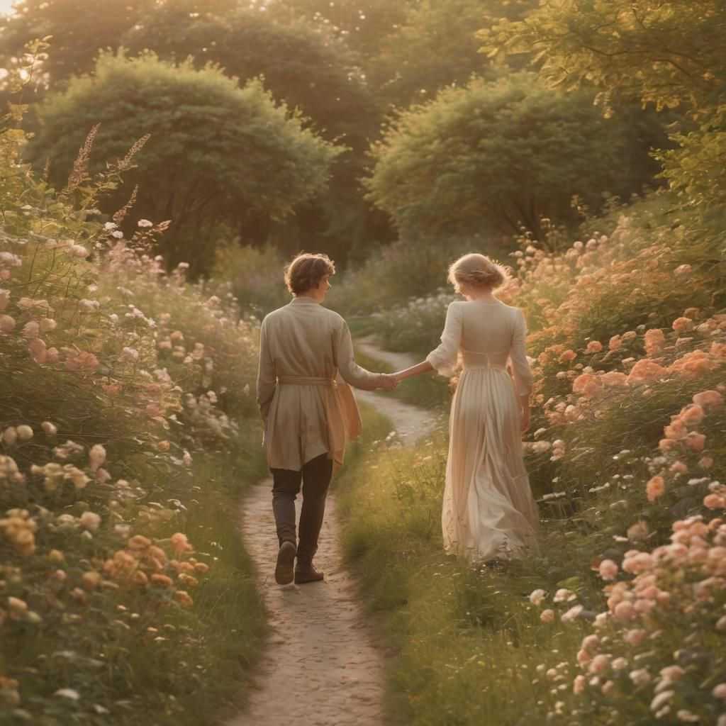 Romantic Whimsy in a Lush Danish Landscape