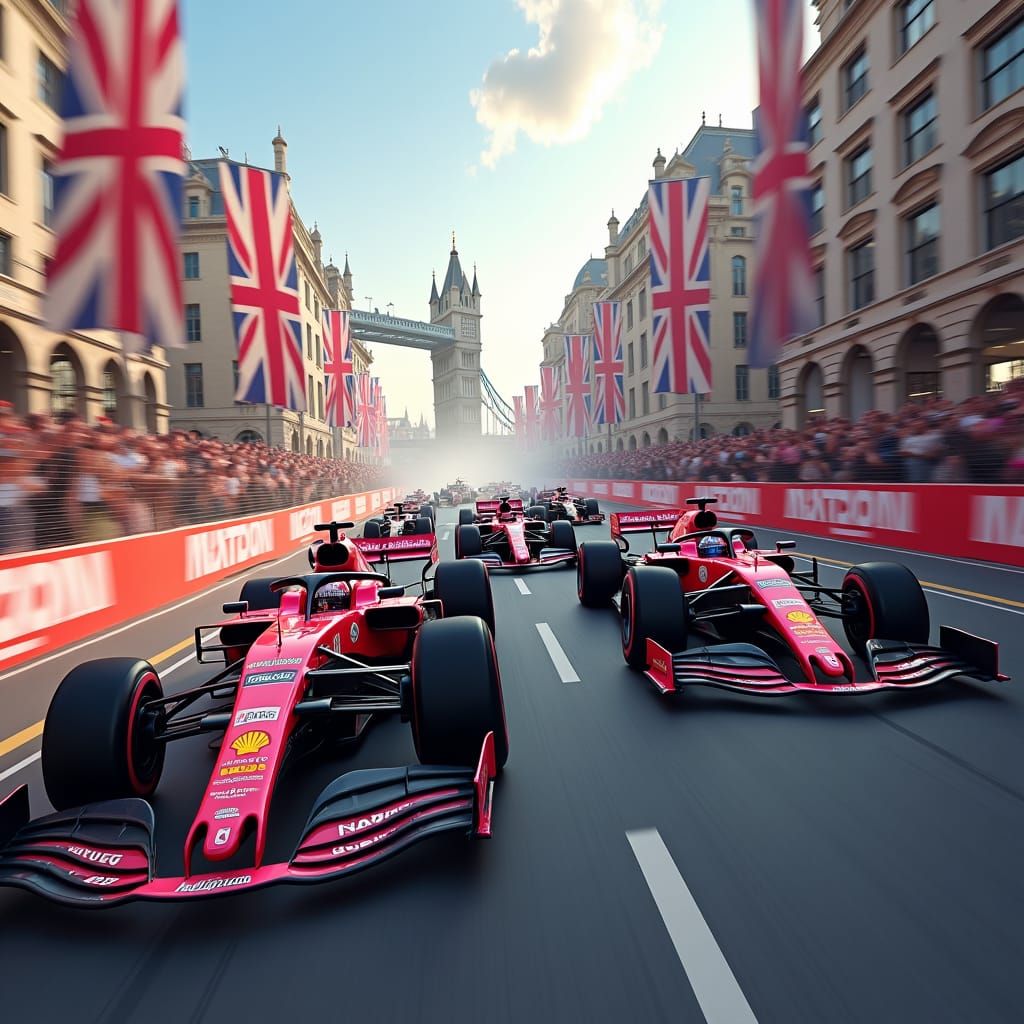 London Grand Prix: Futuristic F1 Racing