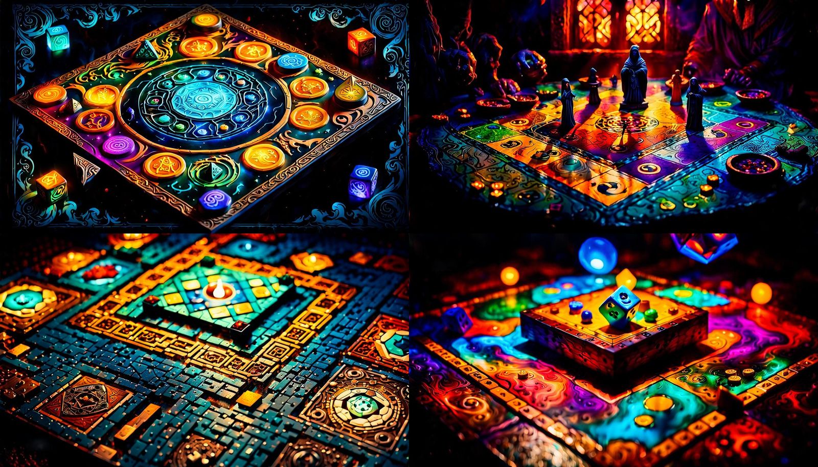 Cursed Board Game with God's Soul Trapped Inside