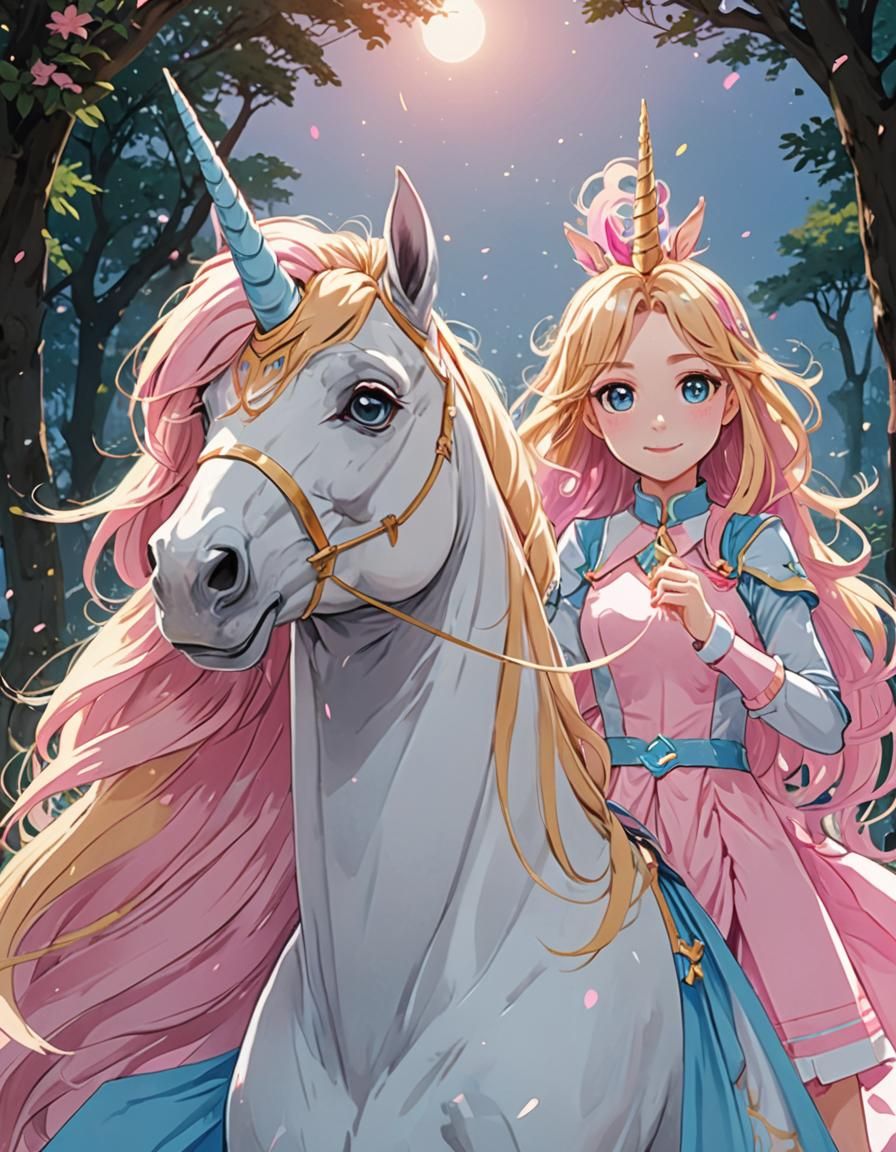 Unicorn Princess Anime