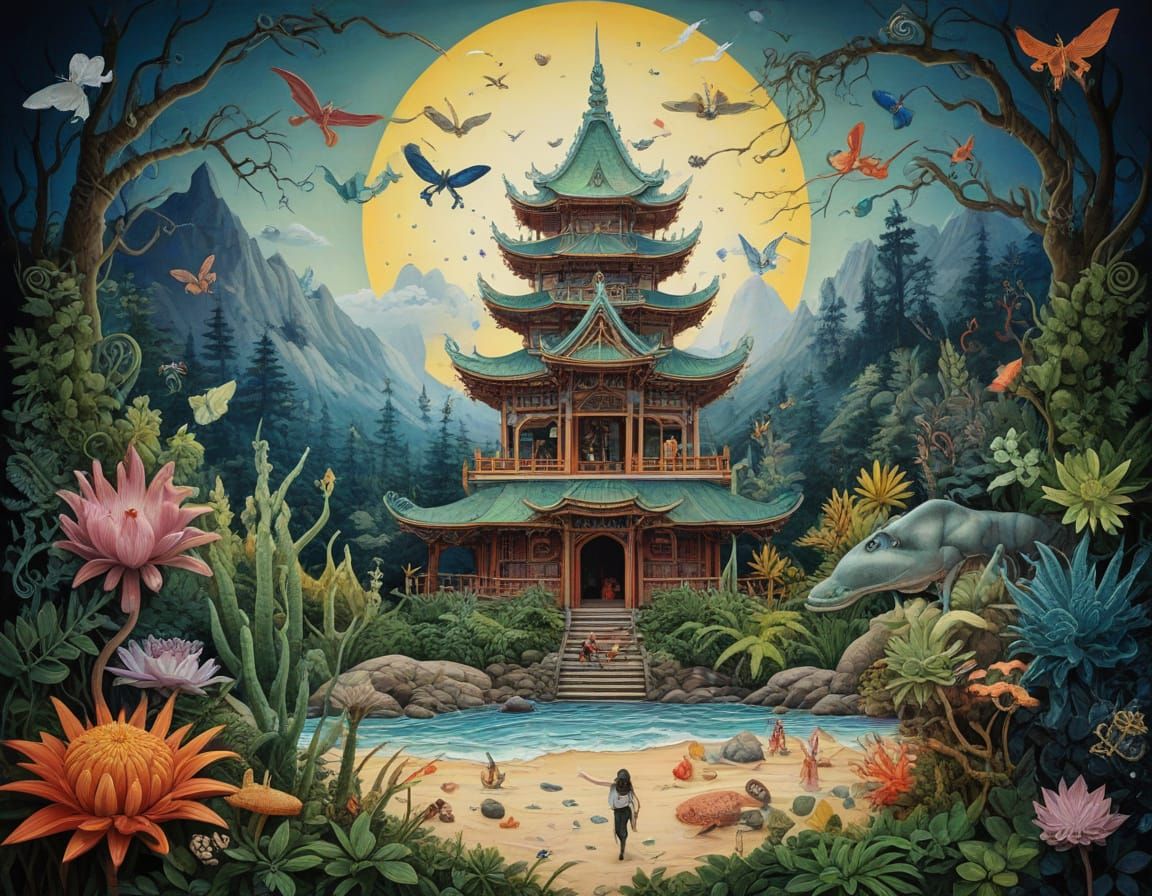 Cosmic Seaside Nightmare