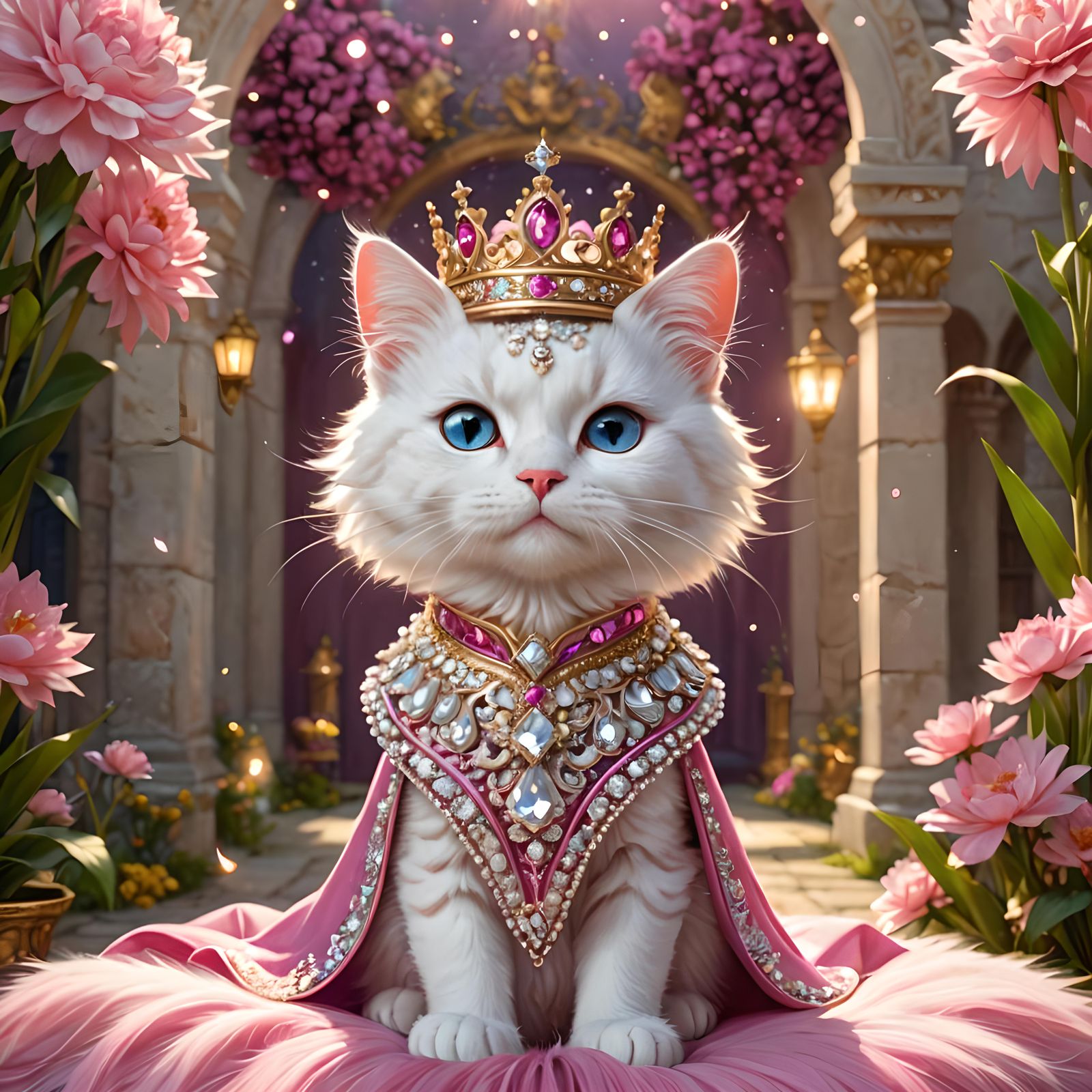 Royal princess cat
