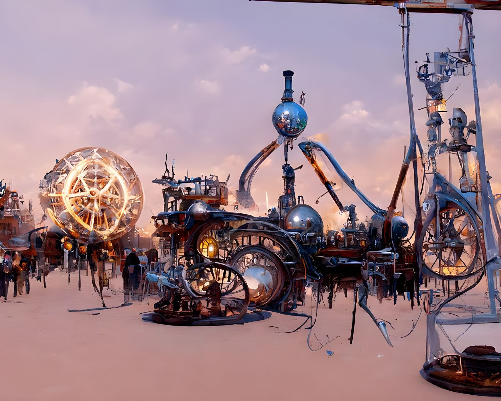 Dieselpunk Inventors' Fair: A Sci-Fi Extravaganza