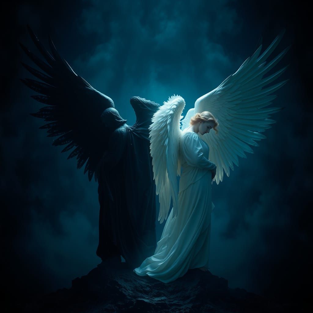 Ethereal Guardians of Light and Shadow