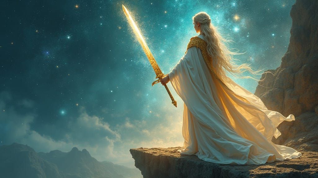 Faith is a Sword Forged in the Fires of the Infinite