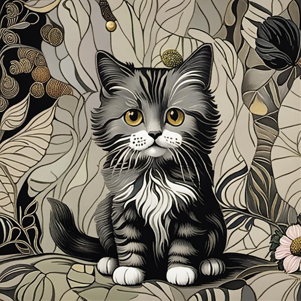 Classical Modernism: Blending Klee, Klimt, and Renoir