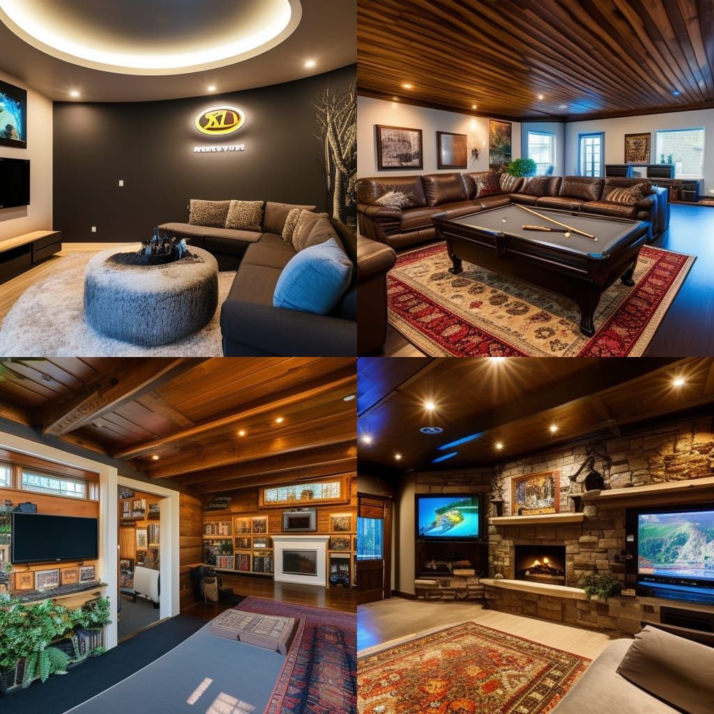 Fantastical Man Cave: Hyperdetailed Matte Painting