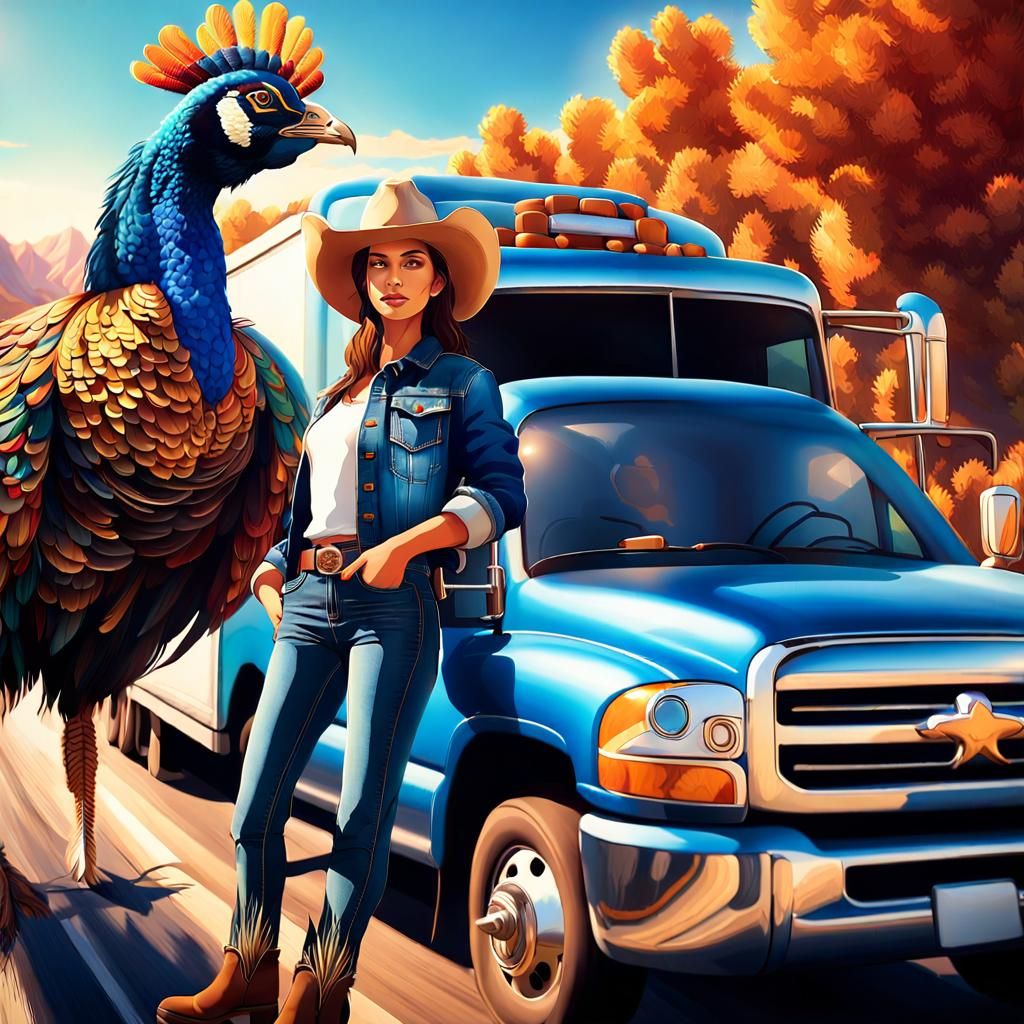 A Beautiful Woman Stopped Her Truck for Two Handsome Travele...