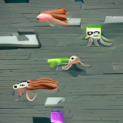 Stylized Squid Game Illustration