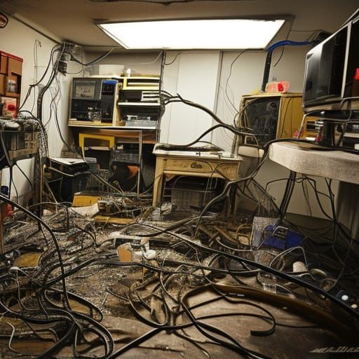 weird electrical experiments in the basement #7