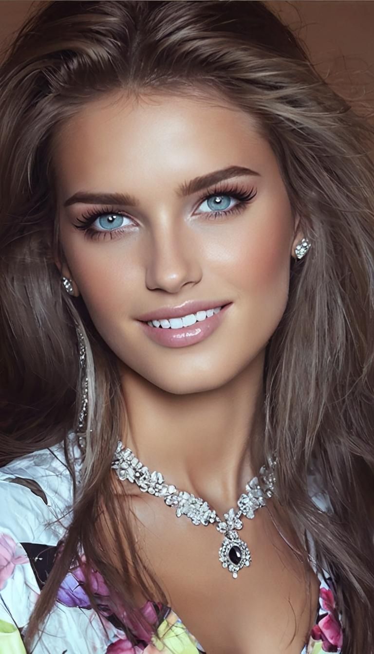 Flawless Makeup on a Beautiful Woman