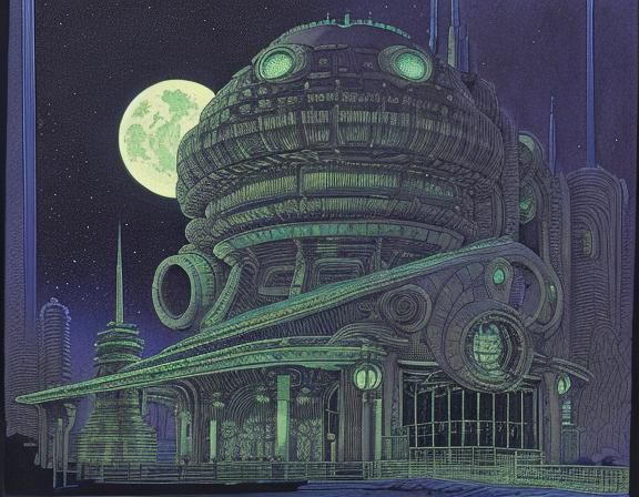 Disco Lock Loophole: Art Deco Ink Stipple