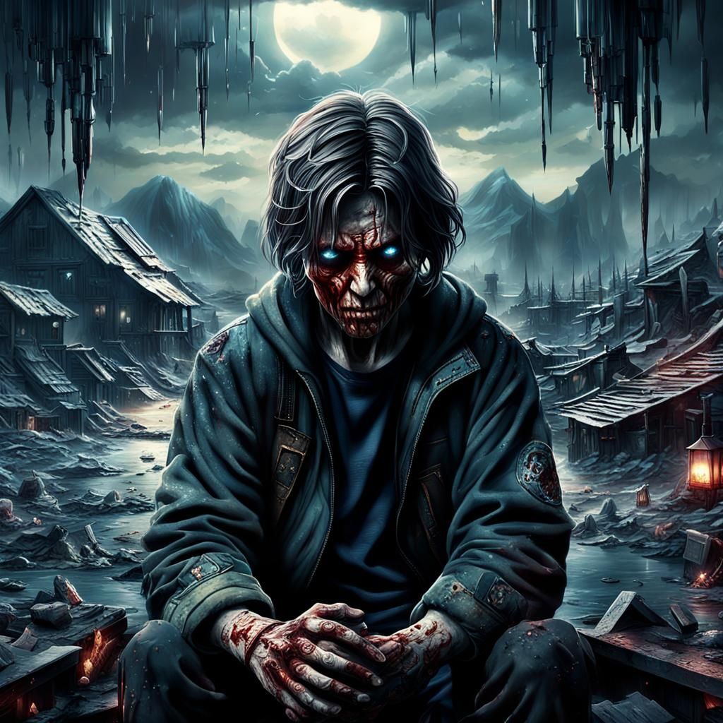 Intricate Digital Painting: The Pain We Inflict