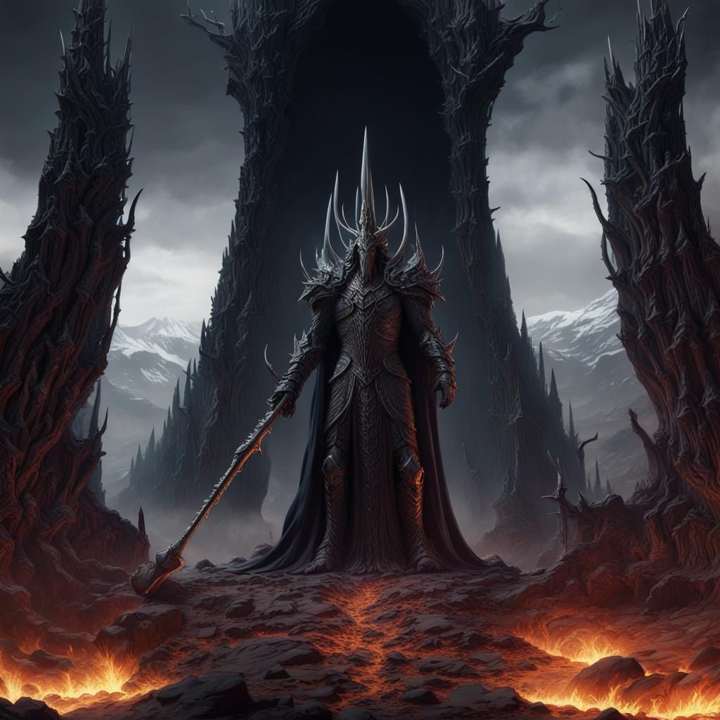 Morgoth from The Silmarillion: Fantasy Concept Art