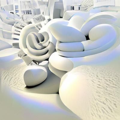 Minimalist Ambient Occlusion Abstract Design