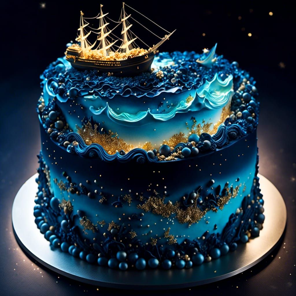 Ocean cake